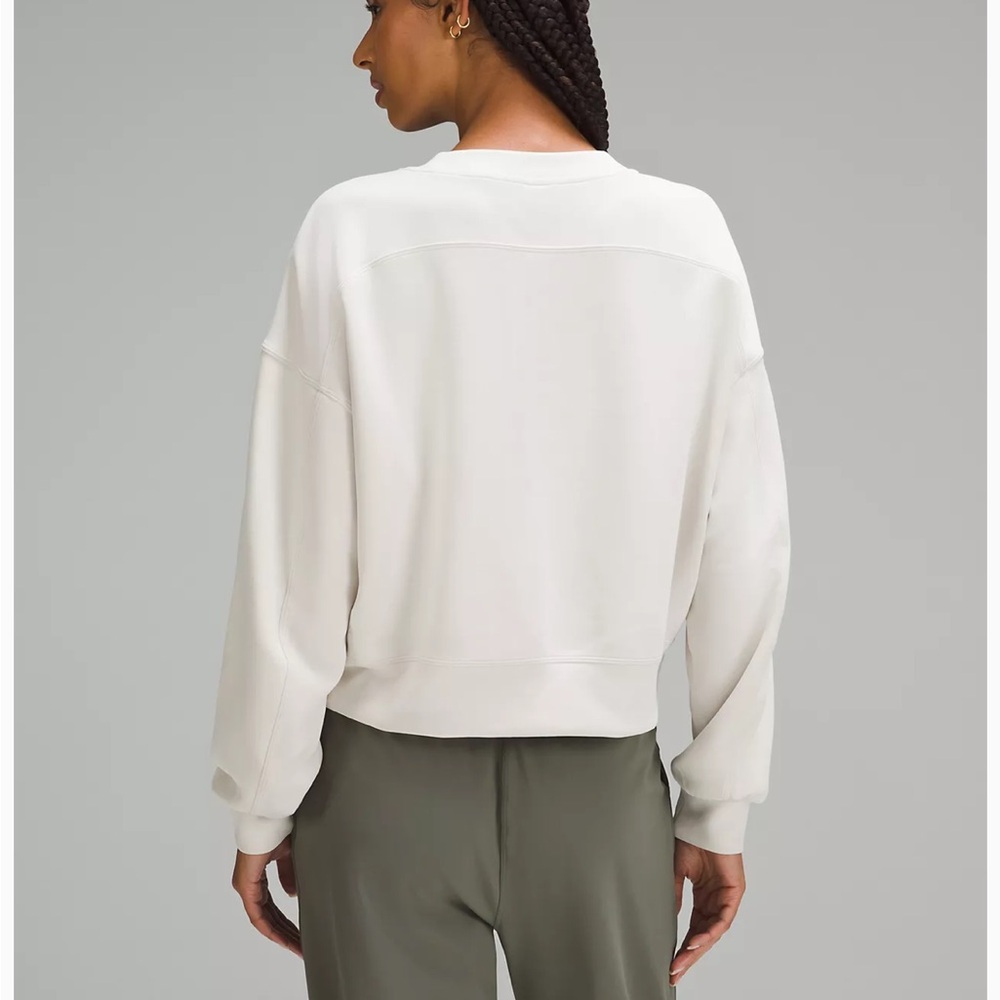 Lululemon Softstreme Perfectly Oversized Cropped Crew